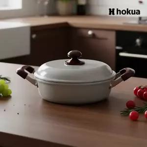 호쿠아 에샤로트 항공냄비 전골냄비 24cm / 일본냄비 / 알루마이트