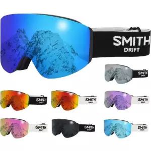 스키고글 스노보드 SMITH DRIFT 남녀공용 이중 레이어 김서림 방지 스키 고글 설상차 안경 야외 스포츠 눈