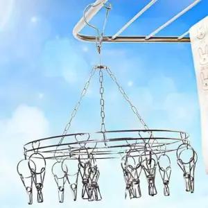 양말 건조대 집게 빨래 건조 걸이 원형 속옷 양말건조대 양말집게 집게건조대