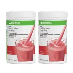 허벌라이프 단백질쉐이크 딸기맛 Formula1 건강한 아침식사 다이어트쉐이크 체중조절쉐이크 국내정품 2개