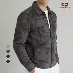 센터폴 남성 카라 자켓 겨울 벨벳 코듀로이 밍크기모 데일리 출근룩 CN6MJ1202