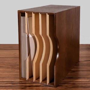 LP랙 선반 거실 수납장 엘피 블랙 매거진랙 63 5cm 전시대 오디오랙