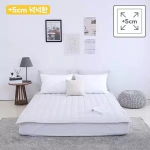 로렌데코 더 큰 고밀도 워싱 밴딩패드 퀸 그레이