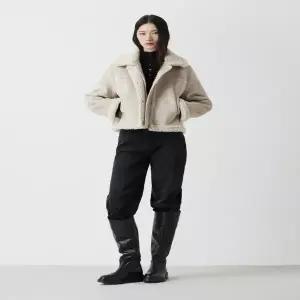 [ZOOC]쥬크 페이크 숏 무스탕(Z254PSF655)