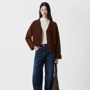 [롯데백화점]쥬크 울블렌디드 브이넥 캐주얼 가디건_Z254KSL005