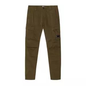 [CP컴퍼니]렌즈 와펜 스트레치 새틴 카고 바지 128823570