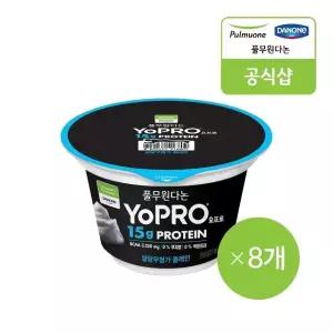 [풀무원다논]요프로 설탕무첨가 플레인 프로틴 요거트150gX8개