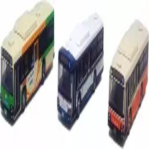 토마이텍 버스 컬렉션 카츠시카 A를 운행하는 3대의 세트