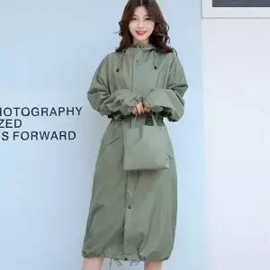 [하프클럽/]내추럴 라이트 밴딩형 레인코트