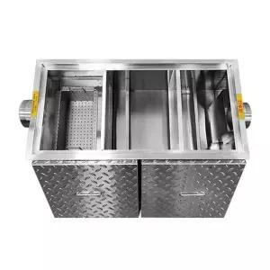 매립형 그리스 트랩 수집 집수정 식당 오일 하수구 장치