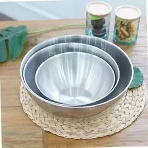 통스텐 눈금 믹싱볼 3P 세트 다용도볼 베이킹 양푼