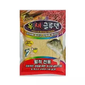 [하프클럽/]옥새글루텐 옥수수 새우 글루텐 민물낚시 떡밥 미끼 집어제