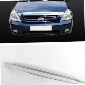 카니발 후드 보호 가드 버그 몰딩 크롬 프로텍터