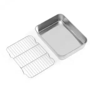 스테인리스 튀김용 물빠짐 쟁반과 메쉬망 조리도구