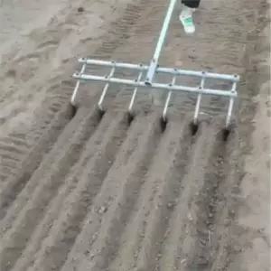 밭가는기계 수동쟁기 밭고랑 만들기 신형 마늘 4치 농업용