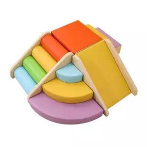 감각놀이 소프트미끄럼틀 쿠션 넘버블록스 핸드투마인드