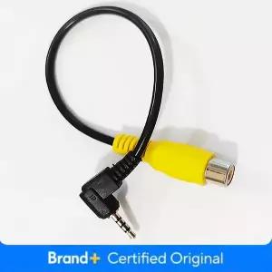 후방카메라배선 RCA 케이블 RCA에서 2.5mm AV 변환 자동차 후방 카메라 주차 내비게이션 비디오 GPS