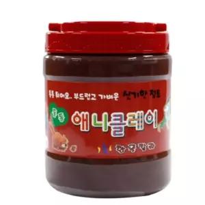 한국칼라 통통 튀는 부드럽고 가벼운 신기한 점토 대용량 칼라클레이_밤색 500g 학습교재