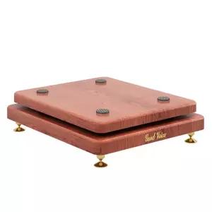 우드 스피커 받침대 우퍼 바닥 랙 트레이 다이