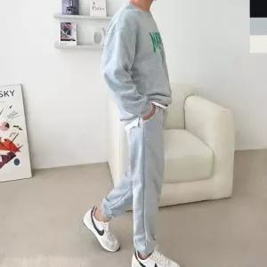 커플티 남여공용 슬림 커플맨투맨 캐쥬얼 티셔츠 (WFJ4XOH)