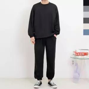 남여공용 박시 맨투맨 티셔츠 40대 긴팔티셔츠 공용 (WFJ4XP9)