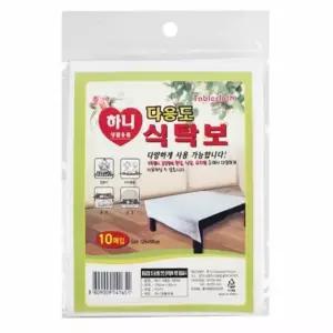 비닐 식탁보 10매 행사용 테이블보 일회용 식탁 씌우기 (WFJ5CGM)