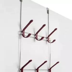 문에 걸 수 있는 2단 도어후크 마스크 걸이후크 생활 편리 도어 훅 (WFJ4JMJ)