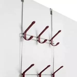 문에 걸 수 있는 2단 도어후크 마스크 걸이후크 생활 편리 도어 훅 (WFJ4JMJ)