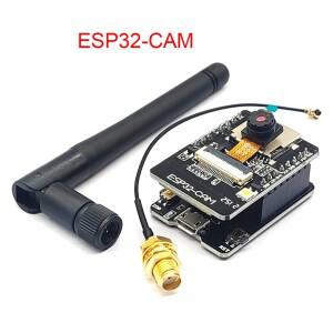 [호환품]안테나 와이파이 블루투스 모듈 카메라 개발 보드 아두이노용 ESP32 CAM-MB OV2640 2MP