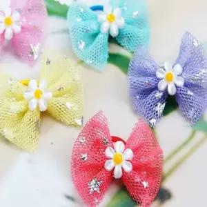 다온58 펫 은별리본 20개입 1판 사진촬영 애견패션 안정감