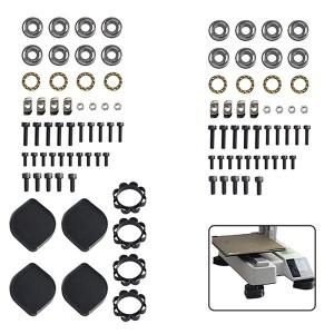 1세트 HULA 진동 방지 자동 정렬 발판  밤부랩 P1P P1S 및 크리에이티티 K1 맥스용 3D 프린터 부품