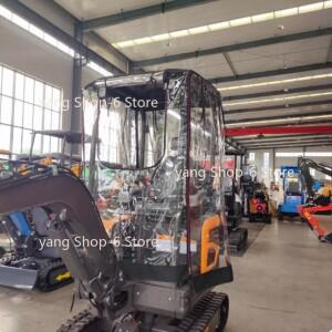 [호환품]미니 소형 호환 굴삭기 레인 커버 방풍  차양 PVC 히타치 호환 17용