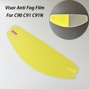 바이크 오토바이 헬멧 바이저 안티 안개 필름 C90 HJC C91N 용 렌즈