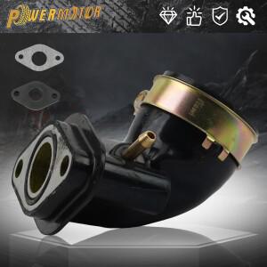 GY6 엔진 바이크 오토바이 기화기 공기 흡입구 인터페이스 어댑터 50cc 100cc ATV 쿼드 모토 크로스 스쿠터