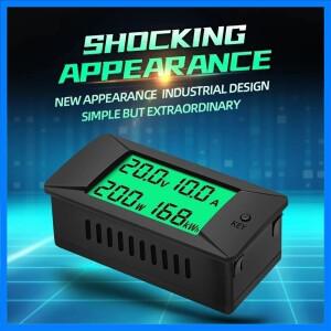 PZEM-025 DigitalVoltage 전류 전력계 전압 검출기 테스터 모니터 DC0-300V 50A 100A 200A 300A LCD 에너지