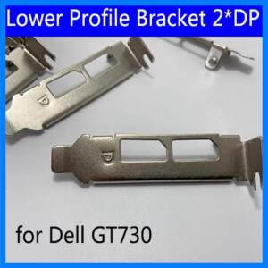 Dell GT730 그래픽 카드용 비디오 카드 2  DP 포트 듀얼 DP 8cm 하단 프로파일 브래킷 신제품