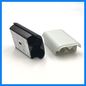 Xbox 360 컨트롤러 배터리 커버 팩 홀더용 블랙 화이트 4개