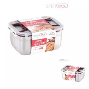 김치통 2호 찬통 스테인레스 스텐락밀폐용기 원조 6.0L