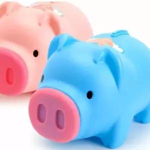 특대 아동 저금통 돼지 모양 어린이 저축통 돈 관리 용품 (WFJ5CCF)