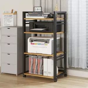 프린터 거치대 테이블 프린터선반 층높이 보조 수납장 선반