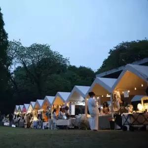 면에어텐트 차고지 장박 방수 쉘터 올인 천막 글램핑