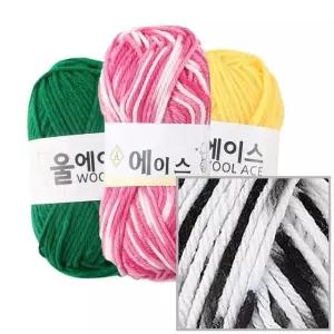 고품질 NO.498 뜨개질 털실 에이스 뜨개실 4개입 (WFJQMCM)