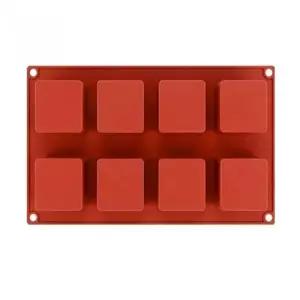 실리콘 베이킹 몰드 사각형 8구 (WFK44QP)