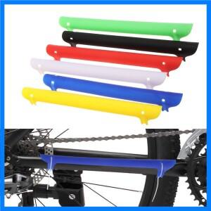 다채로운 플라스틱 자전거 체인 가드 사이클링 체인 스테이 프로텍터 케어 프레임 커버 자전거 라이딩 부품