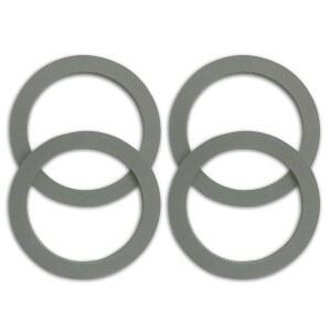 HN KS(4팩) 그레이 블렌더 개스킷, 오스터라이저 및 오스터 교체 부품과 호환 가능