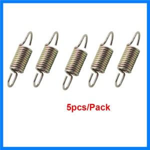 팩-5 50mm 리어 브레이크 페달 풋 스텝 풋 보드 레버 혼다 가와사키 야마하 스즈키 BMW 용 리턴 제동 스프