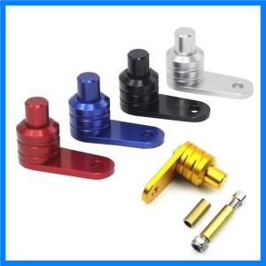 오토바이 브레이크 레버 잠금 장치 여러 가지 빛깔의 램프 주차 잠금 브레이크 스위치 모토 공급 수정 전기