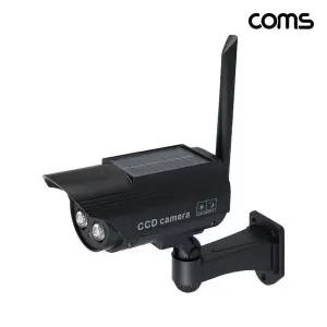 모형 CCTV 카메라 태양광 전원 실외 감시용 보안 (WFJ6UBK)