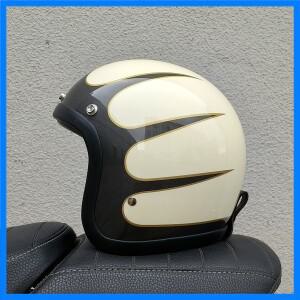 빈티지 TT & COCASCOS 3/4 오픈 헬멧 제트 카페 레이서 빈티지 500TX 오토바이 헬멧 스쿠터 타고 오토바이