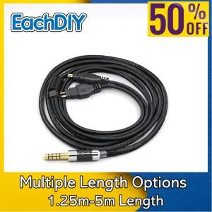 [호환품]젠하이저 호환 HD580 HD600 HDxxx HD660S 이어폰용 슈퍼 소프트 헤드폰 나일론 OFC 케이블 LN00750